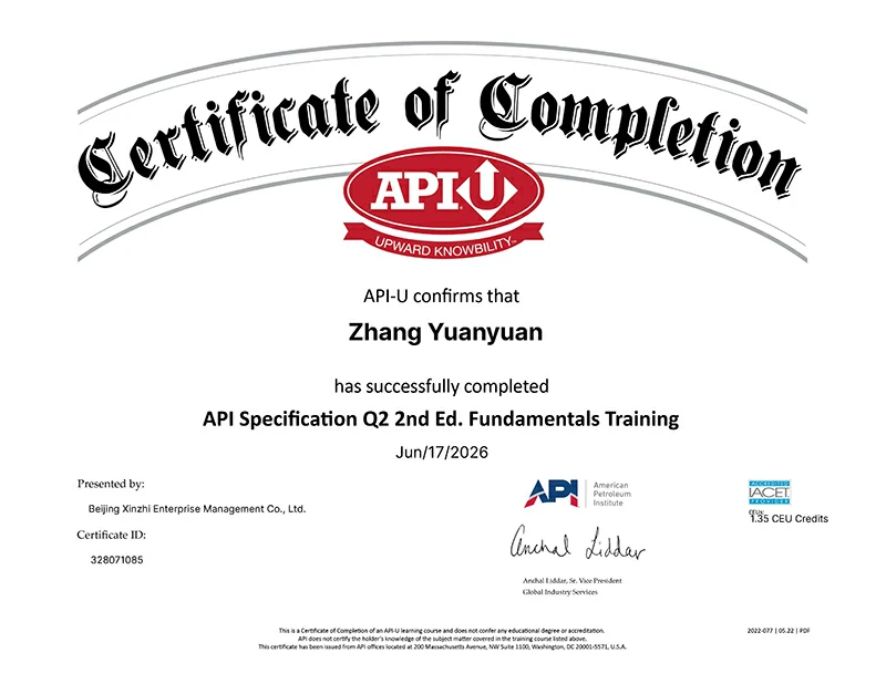 API Q2 TRAINING-ZHANG